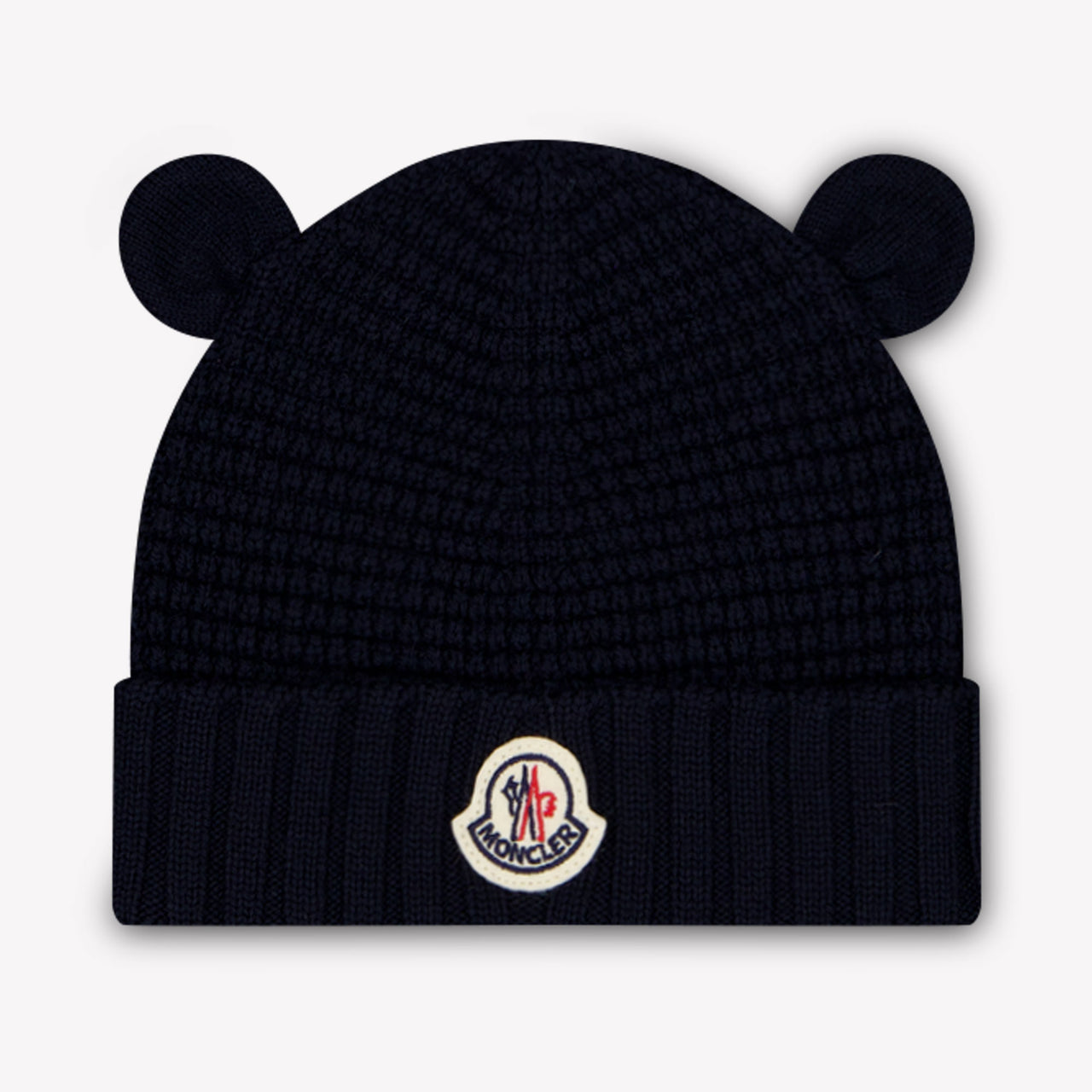 Moncler Baby Unisex Hat In Navy