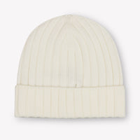 Moncler Baby Unisex Muts In Off White