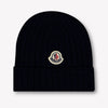 Moncler Baby Unisex Hat In Navy