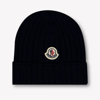 Moncler Baby Unisex Hat In Navy