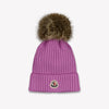 Moncler Kinder Meisjes Muts In Paars