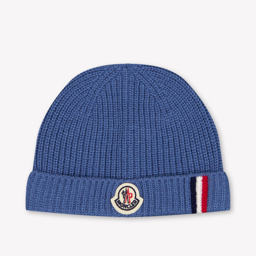 Moncler Baby Jongens Muts In Blauw