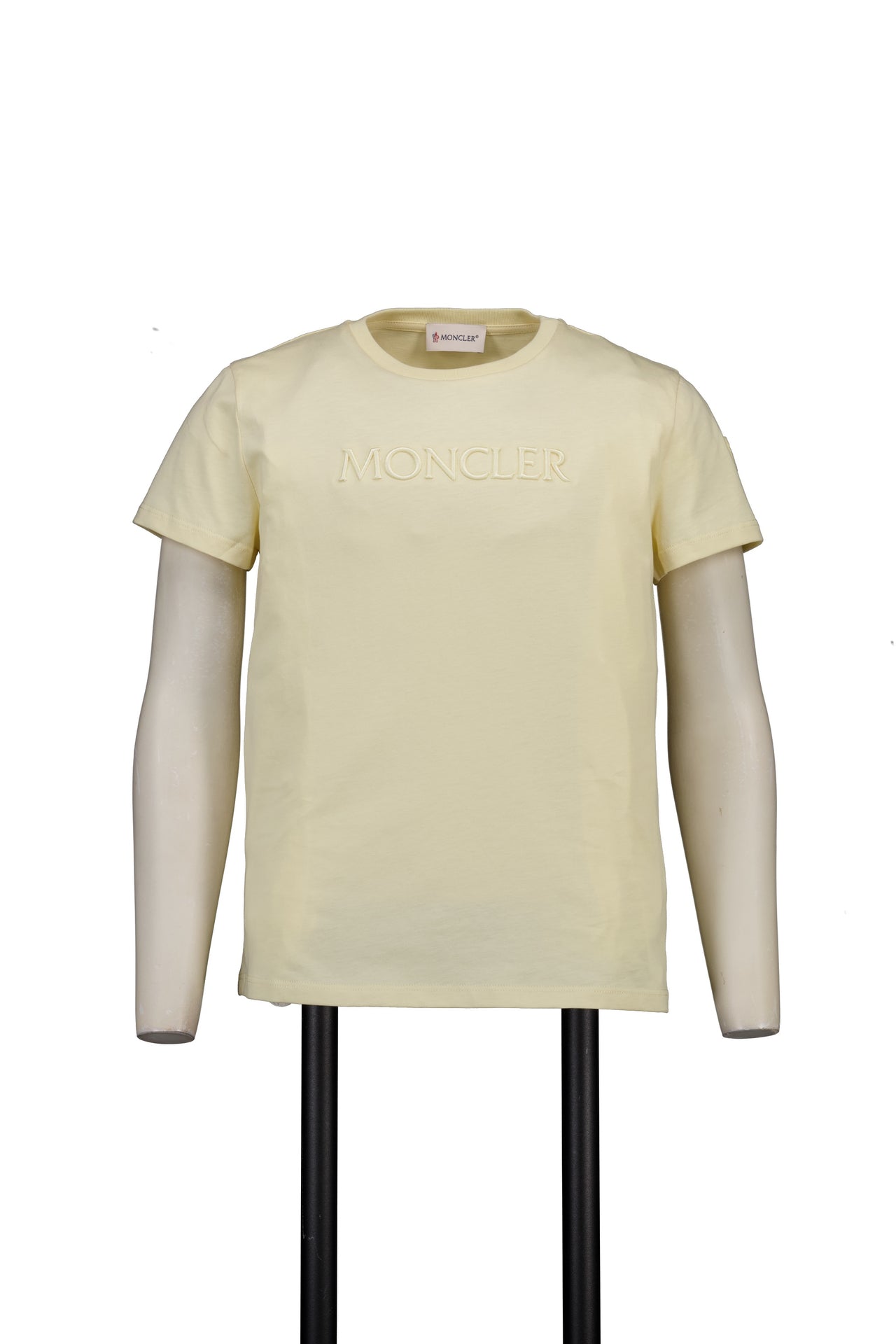 Moncler Kids Girls T-Shirt In Yellow