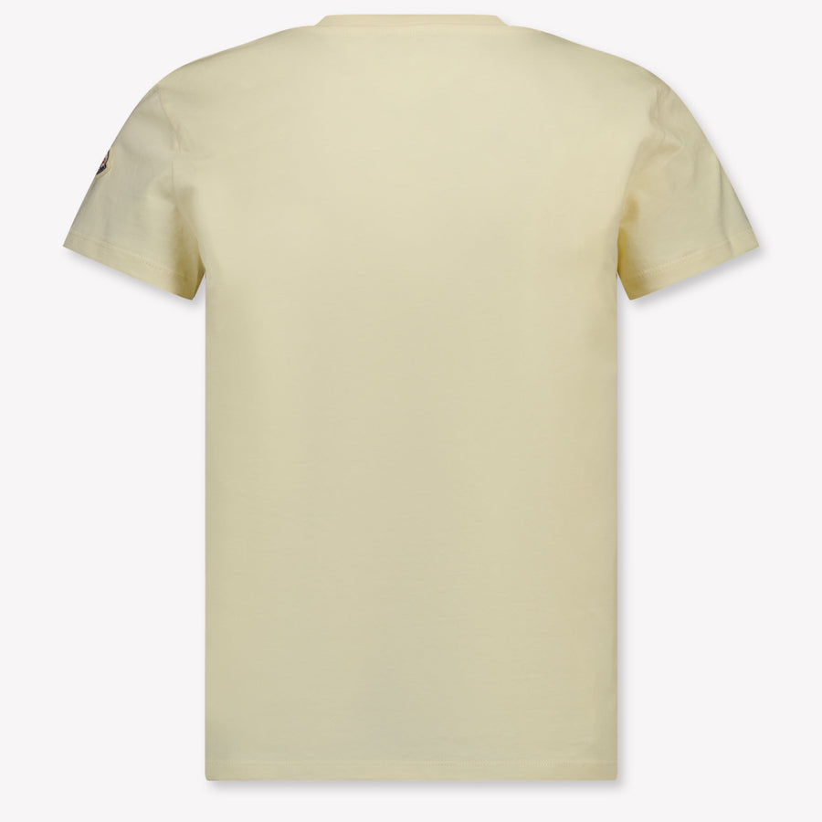 Moncler Kids Girls T-Shirt In Yellow