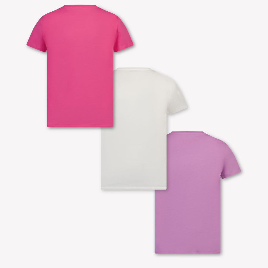 Moncler Kids Girls T-Shirt In Pink
