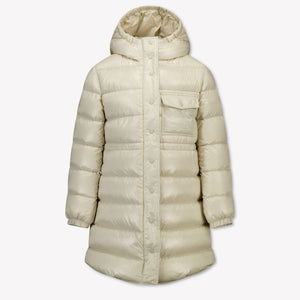 Moncler Dacca Kids Girls Jackets In Beige