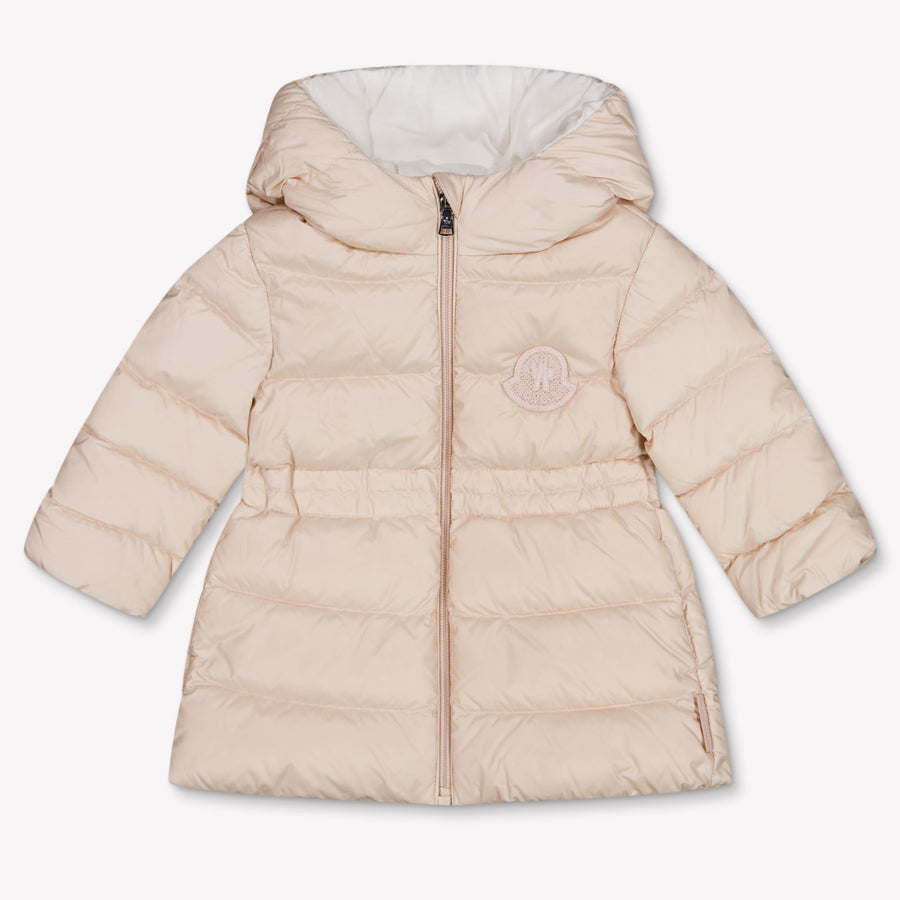 Moncler Ylenia Baby Girls Jackets In Light Pink
