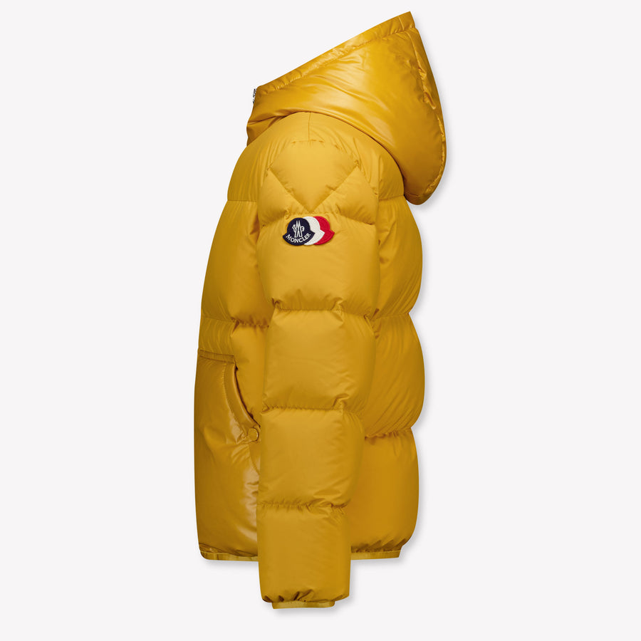 Moncler Barin Kids Boys Jackets In Yellow