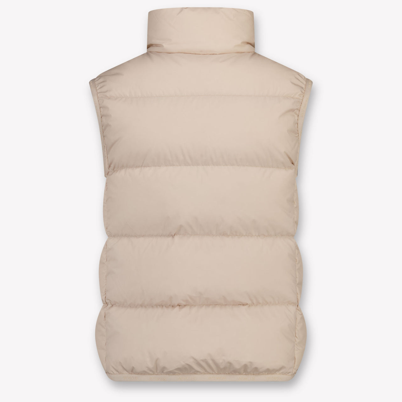 Moncler Badia Kids Girls Bodywarmer In Beige