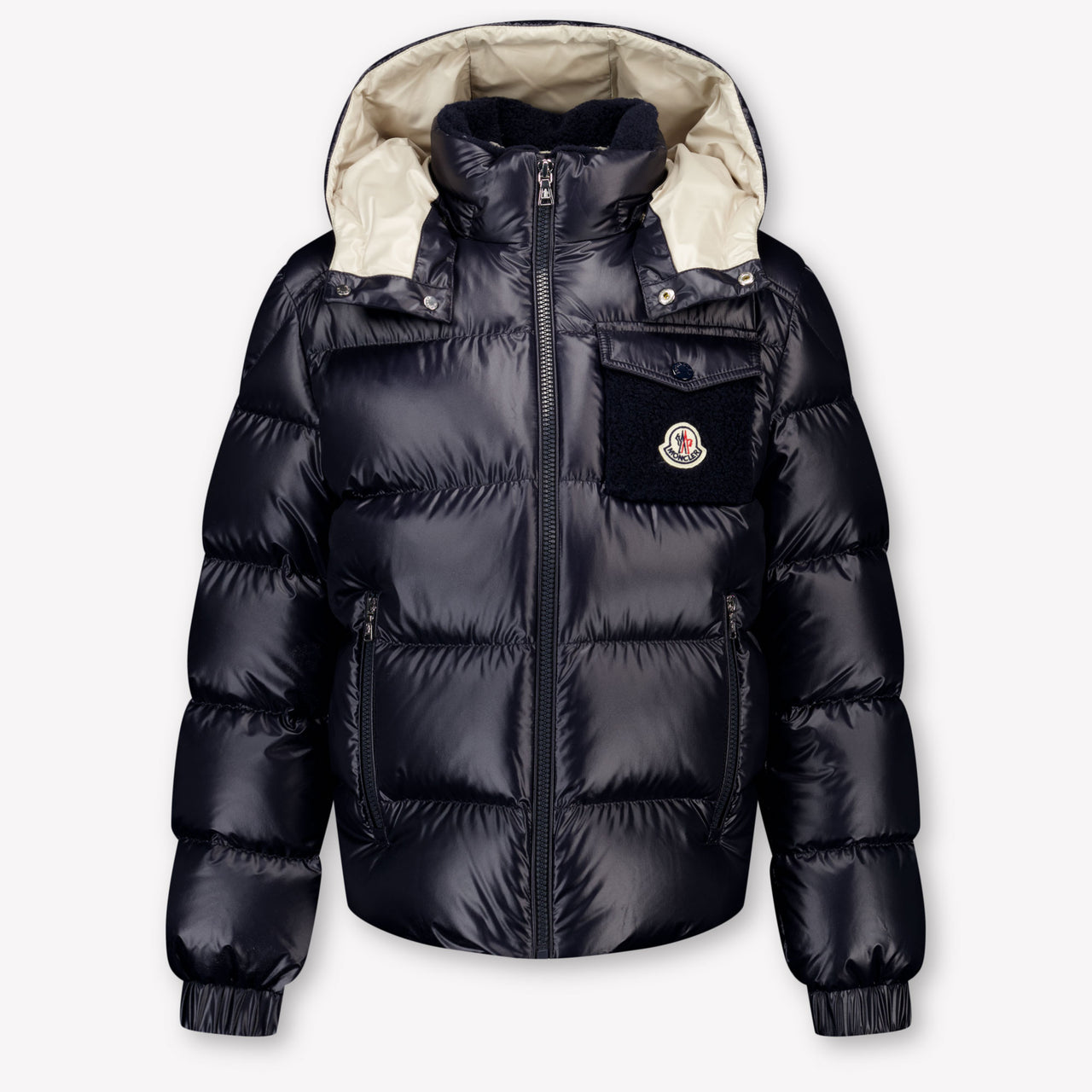 Moncler Yule Kids Boys Jackets In Navy