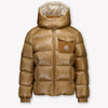 Moncler Yule Kids Boys Jackets In Beige