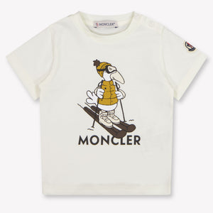 Moncler Baby Boys T-Shirt In White