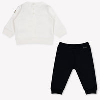 Moncler Baby Jongens Joggingpak In Wit
