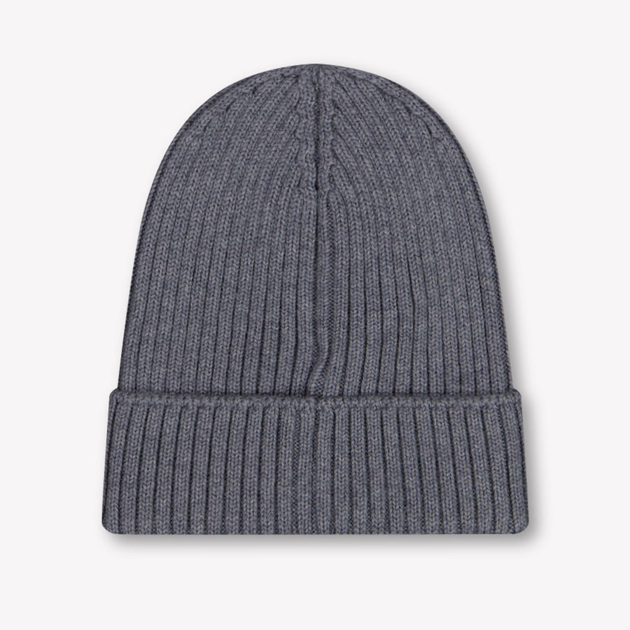 Moncler Kids Boys Hat In Gray