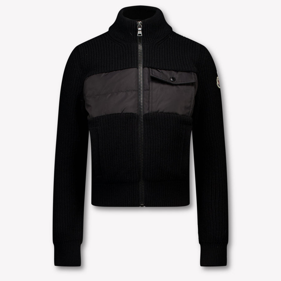 Moncler Kinder Jongens Vest In Zwart