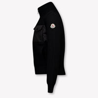 Moncler Kinder Jongens Vest In Zwart
