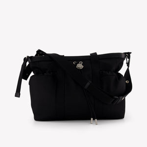 Moncler Baby Unisex Diaper Bag In Black