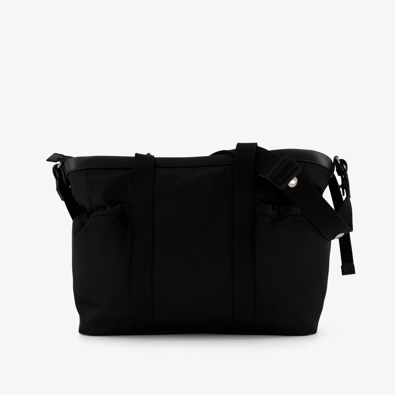 Moncler Baby Unisex Diaper Bag In Black
