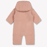Moncler Baby Girls Playsuit In Light Pink