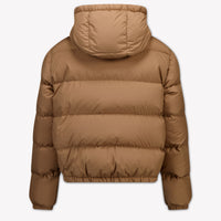 Moncler Phelanta Kids Girls Winter coat In Camel