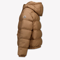 Moncler Phelanta Kids Girls Winter coat In Camel
