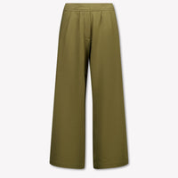 Moncler Kids Girls Pants In Army