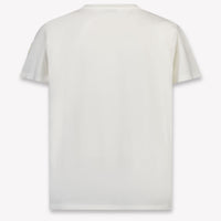Moncler Kinder Jongens T-Shirt In Wit