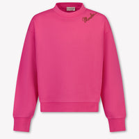 Moncler Kinder Meisjes Trui In Fuchsia