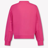 Moncler Kinder Meisjes Trui In Fuchsia