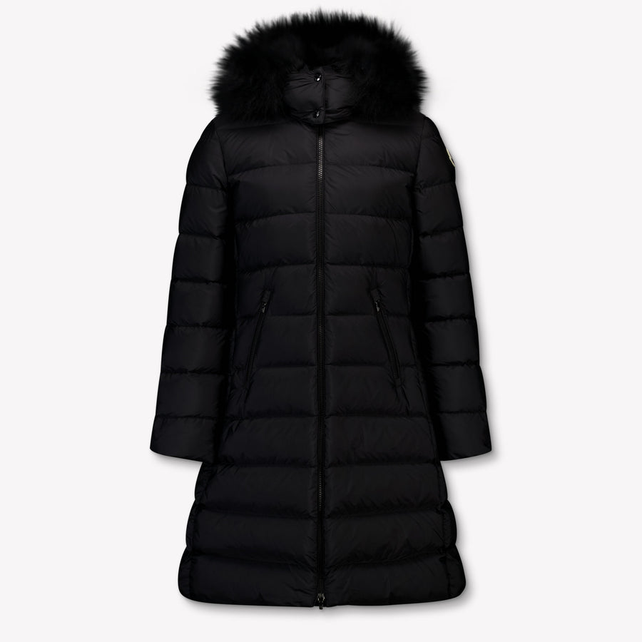 Moncler Abelle Kinder Meisjes Winterjas In Zwart