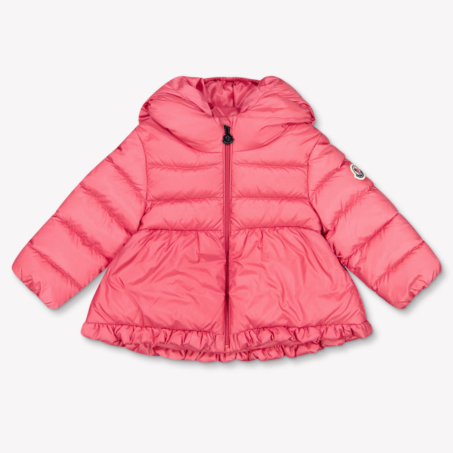 Moncler Odile Baby Girls Winter Jacket in Fuchsia