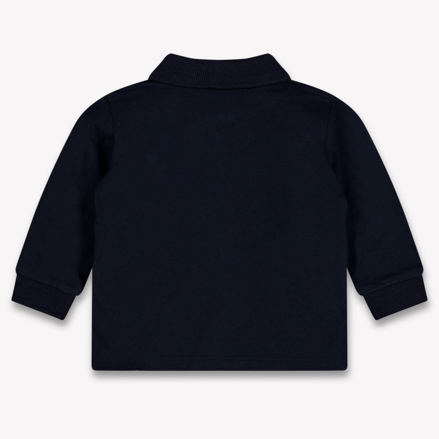 Moncler Baby Jongens Polo In Navy