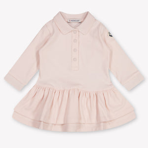 Moncler Baby Meisjes Jurk In Licht Roze