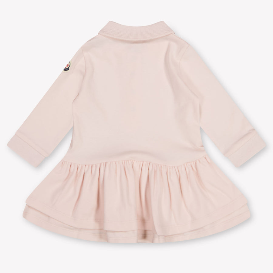 Moncler Baby Meisjes Jurk In Licht Roze