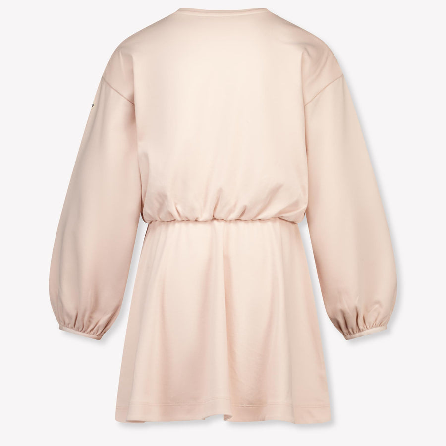 Moncler Kinder Meisjes Jurk In Licht Roze