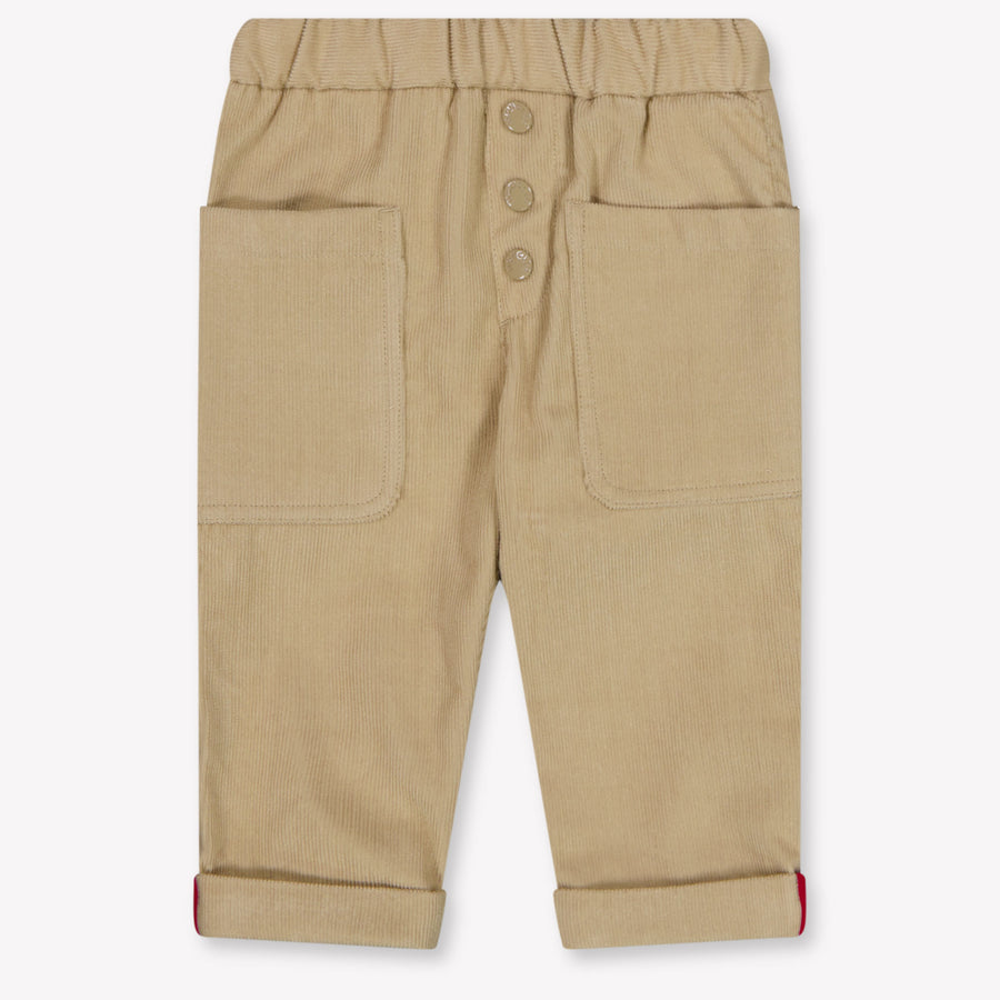 Moncler Baby Jongens Broek In Beige