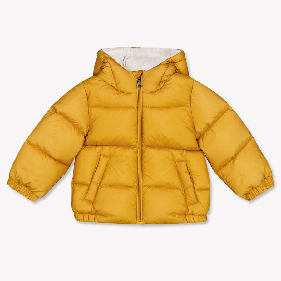 Moncler New Macaire Baby Jongens Winterjas In Geel