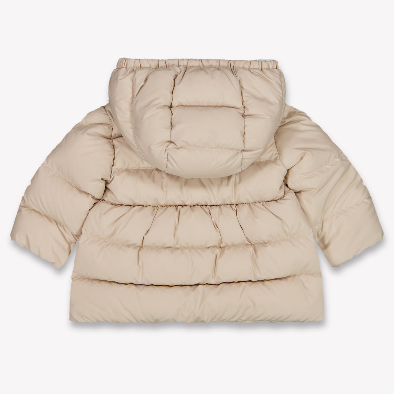 Moncler Charlotte Baby Meisjes Winterjas In Licht Beige