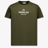 Moncler Kids Boys T-Shirt In Army