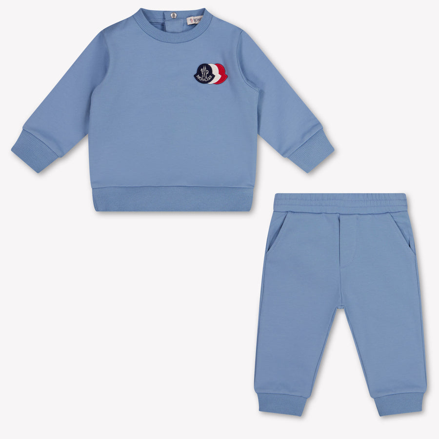 Moncler Baby Boys Tracksuit in Blue
