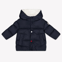 Moncler Romain Baby Boys Jackets In Navy