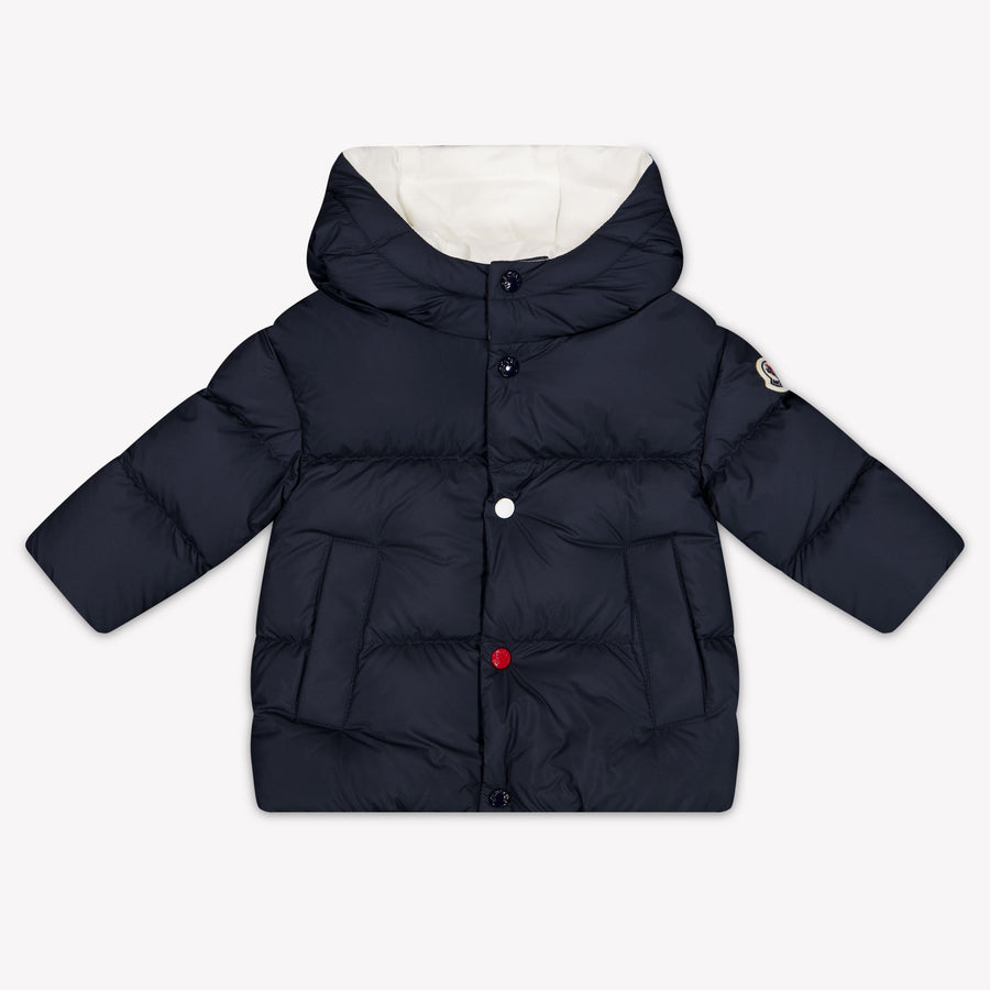 Moncler Romain Baby Boys Jackets In Navy