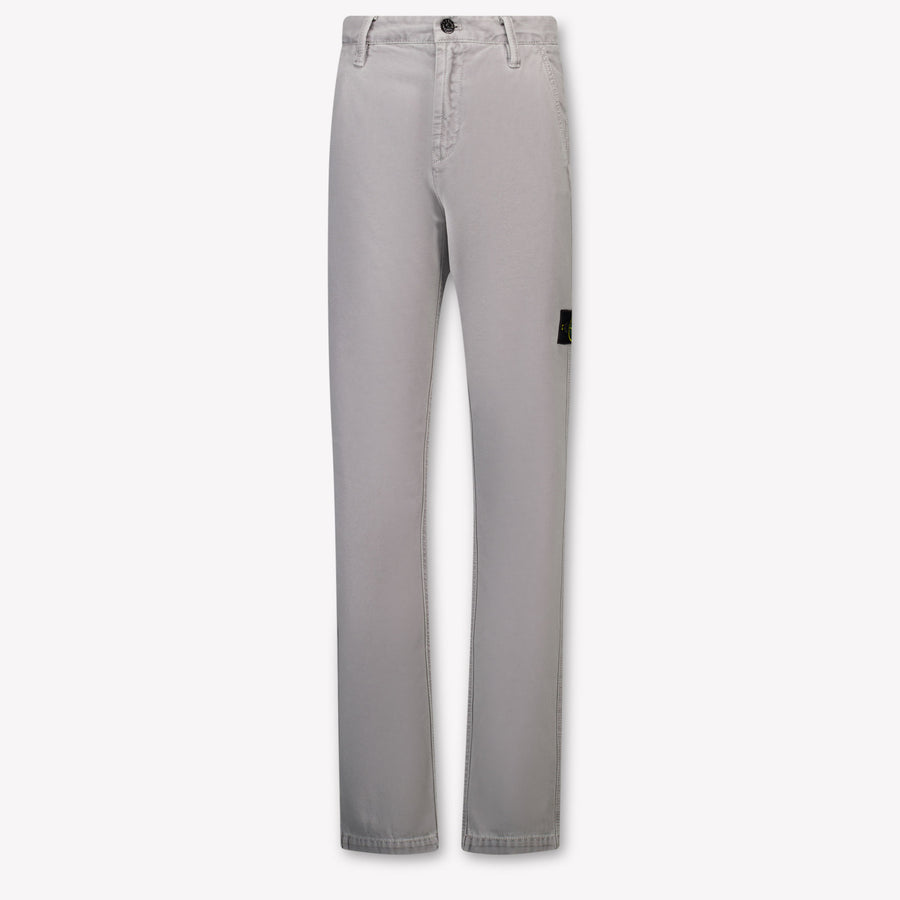 Stone Island Boys Trouser in Grey