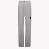 Stone Island Kids Boys Pants In Gray