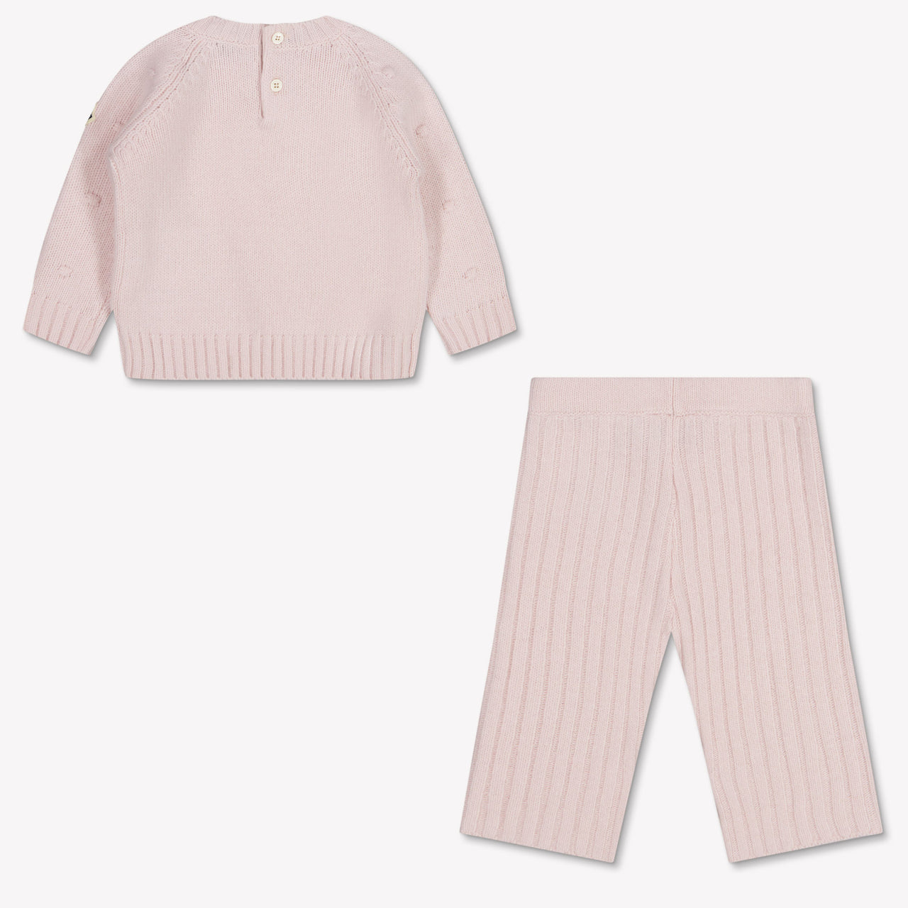 Moncler Baby Girls Set In Light Pink