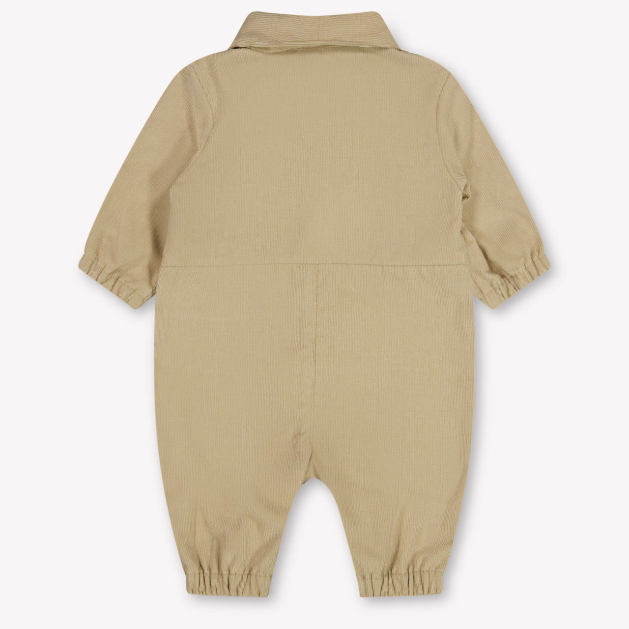 Moncler Baby Boys Playsuit In Beige