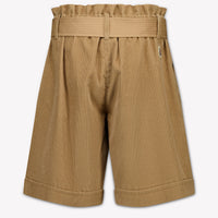 Moncler Kids Girls Shorts In Beige