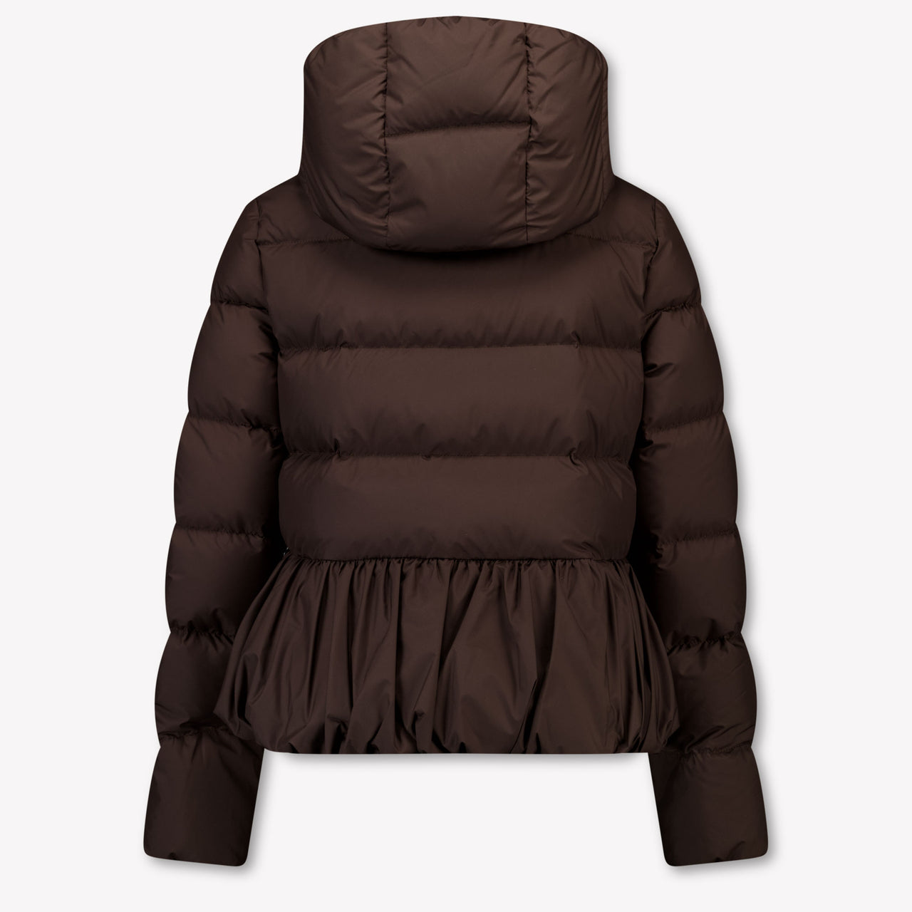 Moncler Elizaveta Kinder Meisjes Winterjas In Donker Bruin