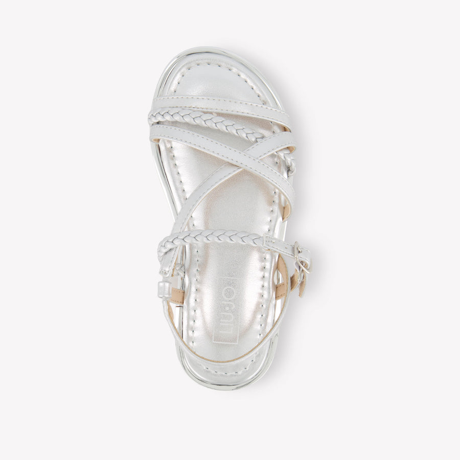 Liu Jo Girls Sandals In Silver