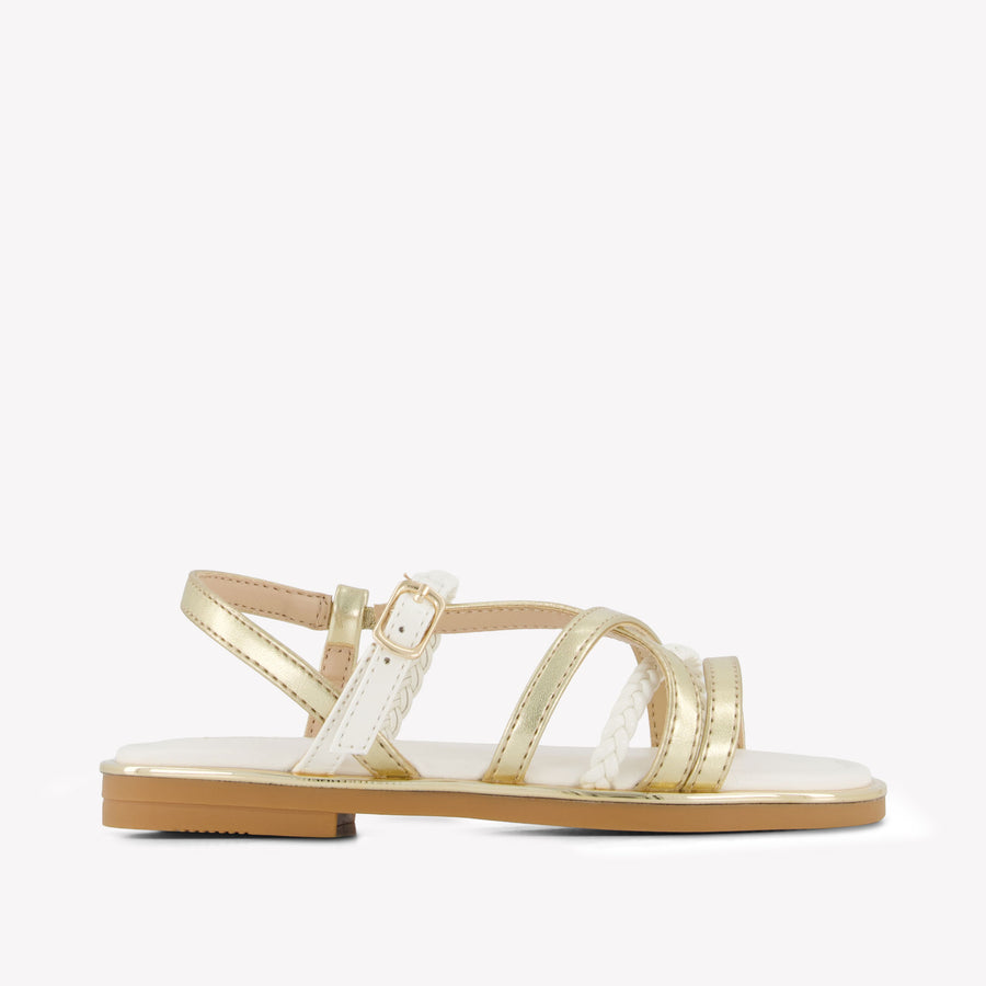 Liu Jo Girls Sandals In Gold